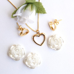 Set- Kette- Ohrring